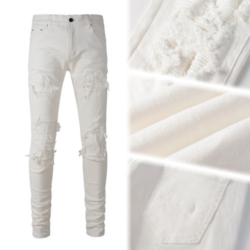 Jeans uomo bianco - , skinny