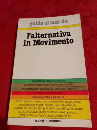 Alternativa movimento - l'alternativa, in