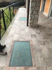 vetro calpestabile 46 x 125